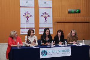 Vital Voices, organización que impulsa las políticas públicas a favor de la mujer. 