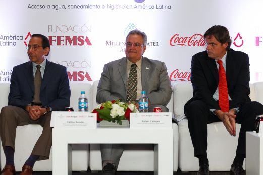 Carlos Salazar FEMSA, Rafael Callejas MWA, Brian Smith Coca-Cola AL