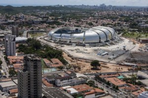 Estadio Arena Dunas de Natal Brasil