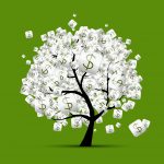 12397295 - money tree concept with dollar signs for your design