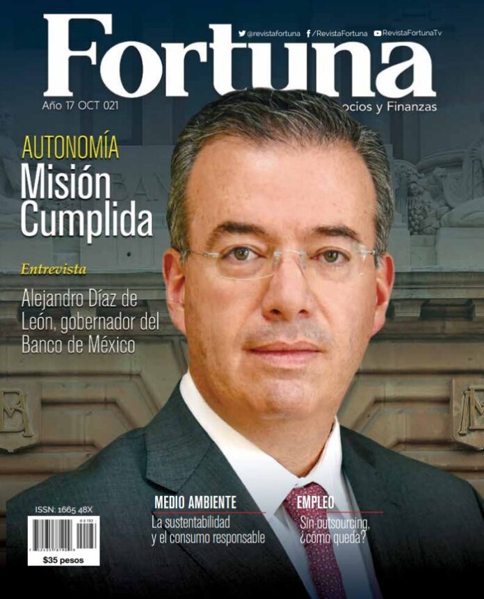 El gobernador del Banco de México, Alejandro Díaz de León, deja el banco central cumpliendo la misión del Instituto: la El gobernador del Banco de México, Alejandro Díaz de León, deja el banco central cumpliendo la misión del Instituto: la autonomía.