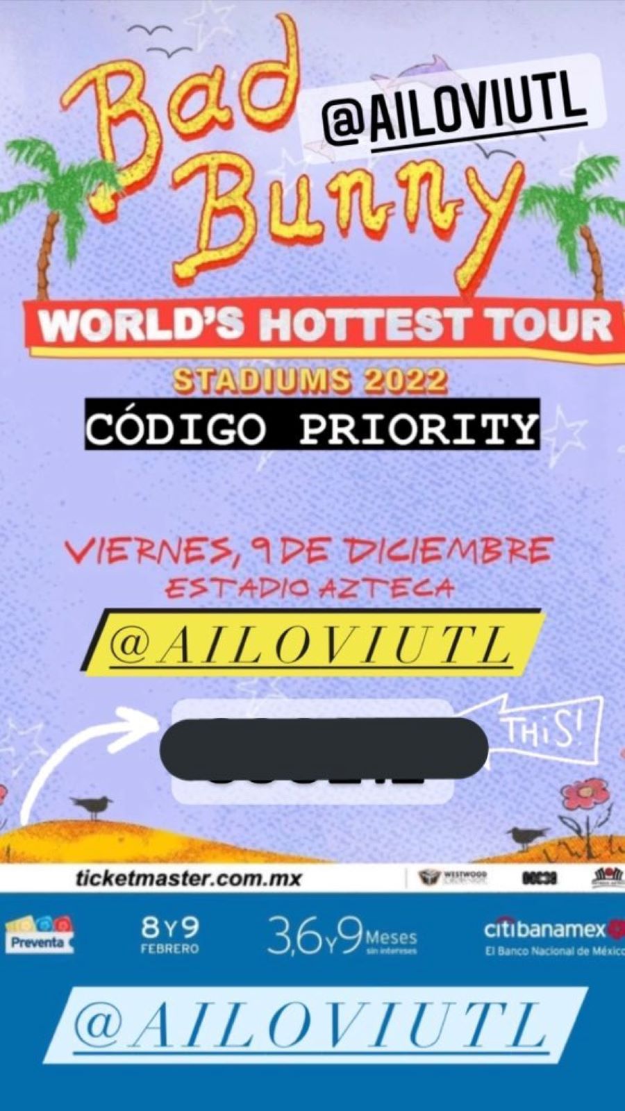 Se agotan boletos para Bad Bunny