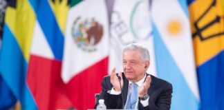 reunión virtual del presidente Andrés Manuel López Obrador con líderes de América Latina y el Caribe para enfrentar juntos el fenómeno de la inflación.