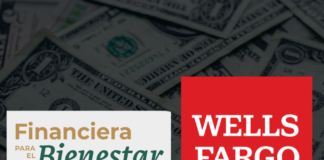 Financiera del Bienestar mantiene relación con Wells Fargo en el sector bancario