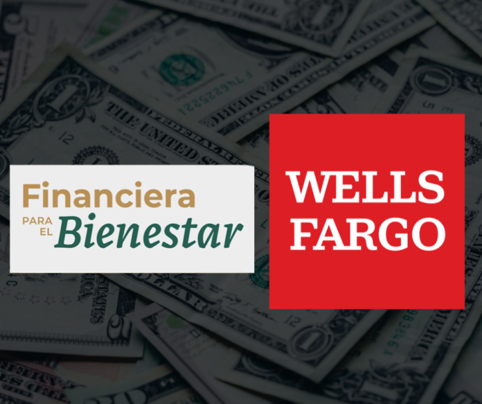 Financiera del Bienestar mantiene relación con Wells Fargo en el sector bancario