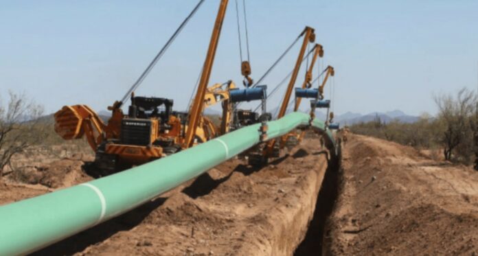 El presidente Andrés Manuel López Obrador aseguró hoy que la empresa Pacific Limited construirá en Sonora un gasoducto