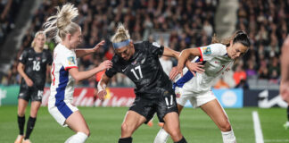 Nueva Zelanda gana por primera vez en un Mundial con gol de Hannah Wilkinson