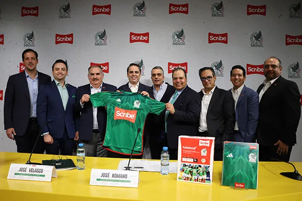 Scribe nuevo patrocinador de la Selección Nacional de México