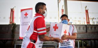 Cruz Roja Mexicana abre centro de acopio en CDMX para ayudar a población afectada por el huracán OTIS en Guerrero