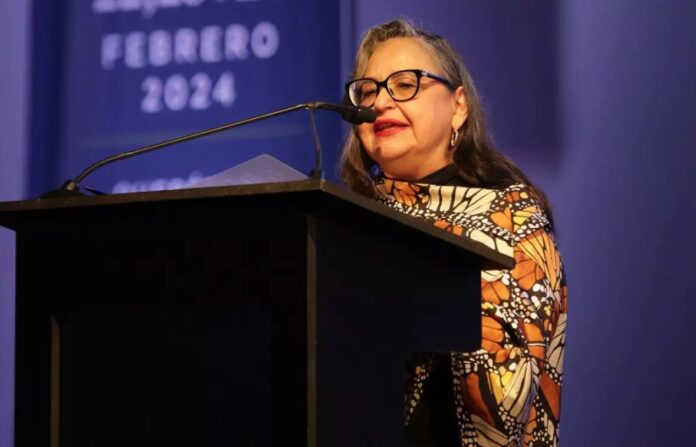 la Ministra Norma Piña, presidenta del Tribunal Constitucional, se refirió al reciente reconocimiento que hizo el presidente Andrés Manuel