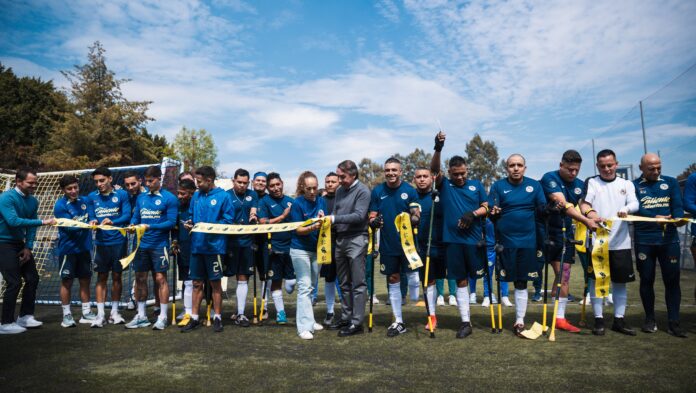 Club América presenta su equipo de amputados. / Foto: América
