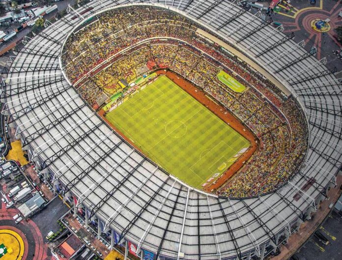 México y el estadio Azteca inaugurarán por tercera ocasión una Copa Mundial. / Foto: Estadio Azteca