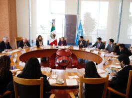 Reunión Migración entre el gobierno mexicano y la Organización Internacional para las Migraciones