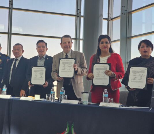 Firman Sedeco CDMX convenio con Hidalgo y EDOMEX para cluster aeroespacial