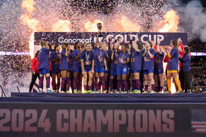 Estados Unidos se lleva la primera Copa Oro W. / Foto: Concacaf