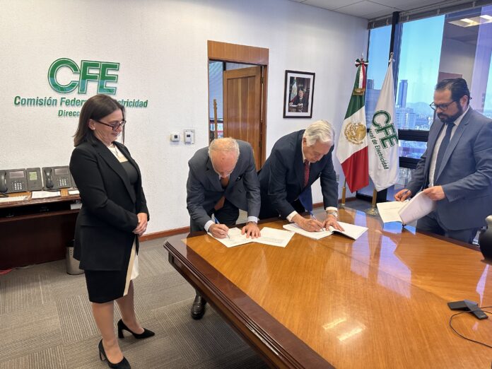 CFE y Energía Mayakan, una empresa del grupo ENGIE, firman acuerdo para la ampliación del gasoducto Mayakan