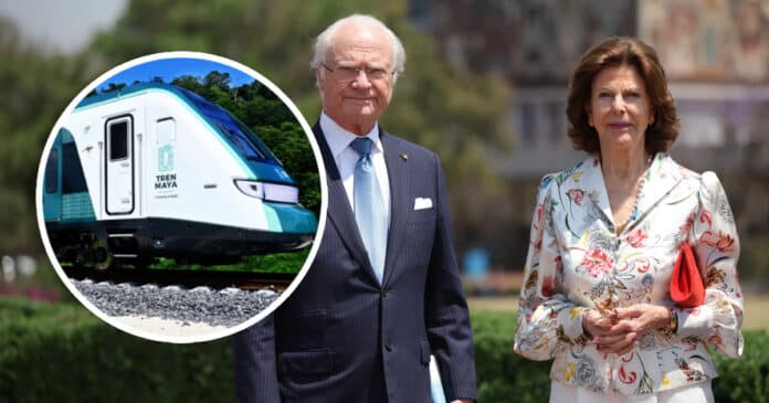 los reyes Carlos Gustavo XVI y su esposa Silvia no realizarían el viaje en el Tren Maya, como estaba previsto, debido a presuntos asuntos de agenda