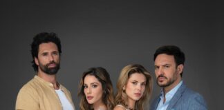 Marea de pasiones, nueva telenovela de TelevisaUnivision, protagonizada por Oka Giner y Matías Novoa, se colocó ayer en su estreno