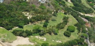 La suspensión de las actividades de golf en el Parque Nacional Tangolunda continúan, según informó la Secretaría de Medio Ambiente