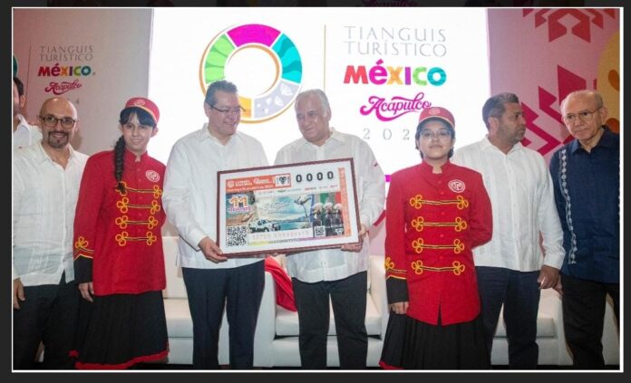 Para impulsar el Renacimiento de Acapulco el billete se develó en el marco del Tianguis Turístico México 2024, que se llevará a cabo en este destino.
