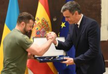Concederá España 1,000 mde a Ucrania en 2024 para equipamiento militar y 5,000 mde hasta 2027