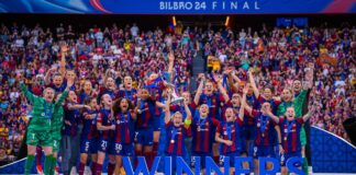 Barcelona ganó su tercera UEFA Women's Champions League. / Foto: Barcelona Femenil