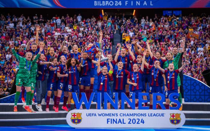 Barcelona ganó su tercera UEFA Women's Champions League. / Foto: Barcelona Femenil