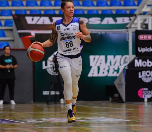 Briahanna Jackson denuncia abuso en baloncesto mexicano. / Foto: Liberadoras