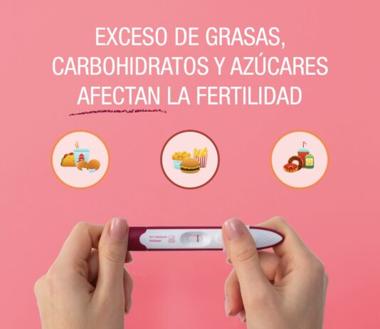 Una dieta alta en grasas trans, carbohidratos refinados y azúcares añadidos, puede afectar negativamente a la fertilidad femenina,
