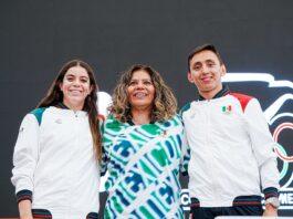 Ale Orozco y Luis Hernández, los abanderados de México para París 2024. / Foto: COM