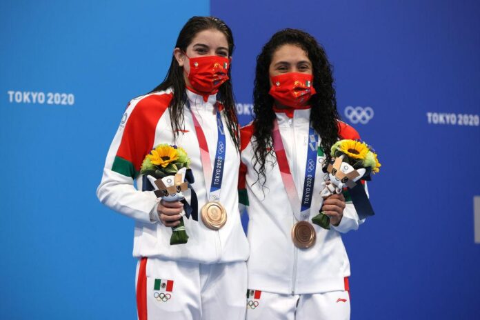Juegos Olímpicos - Ale Orozco y Gaby Agúndez Las clavadistas Alejandra Orozco y Gaby Agúndez ganaron bronce en Tokio 2020.