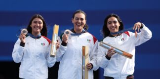 La primera medalla de París 2024 para México cayó en tiro con arco. / Foto: Juegos Olímpicos