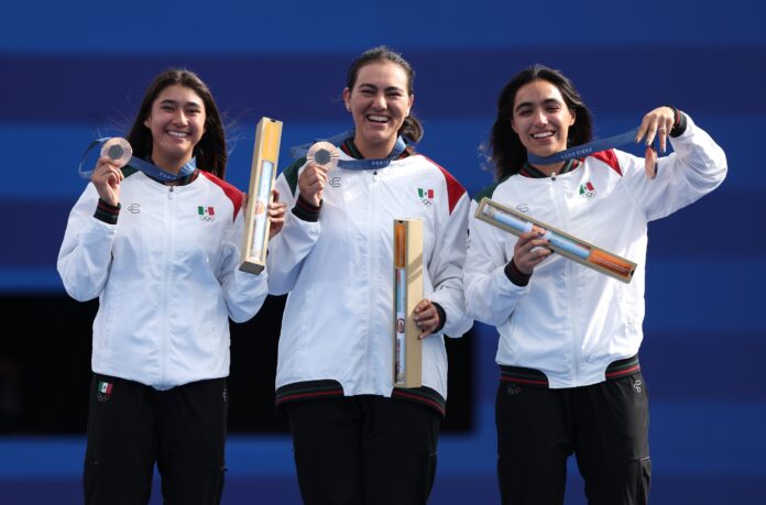 París 2024 - tiro con arco La primera medalla de París 2024 para México cayó en tiro con arco. / Foto: Juegos Olímpicos
