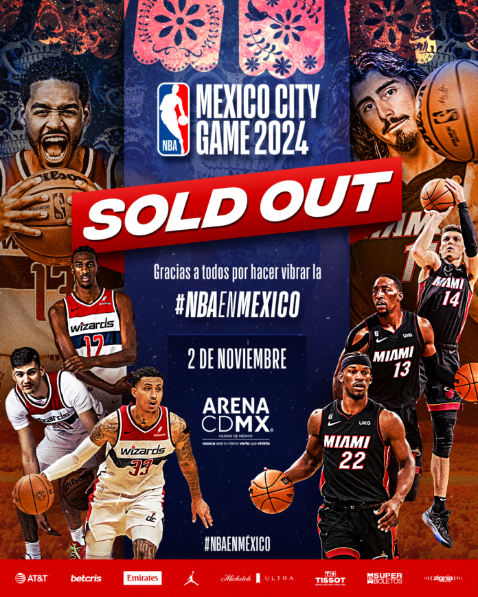 SOLD AOUT NBA MEXICO CITY GAME