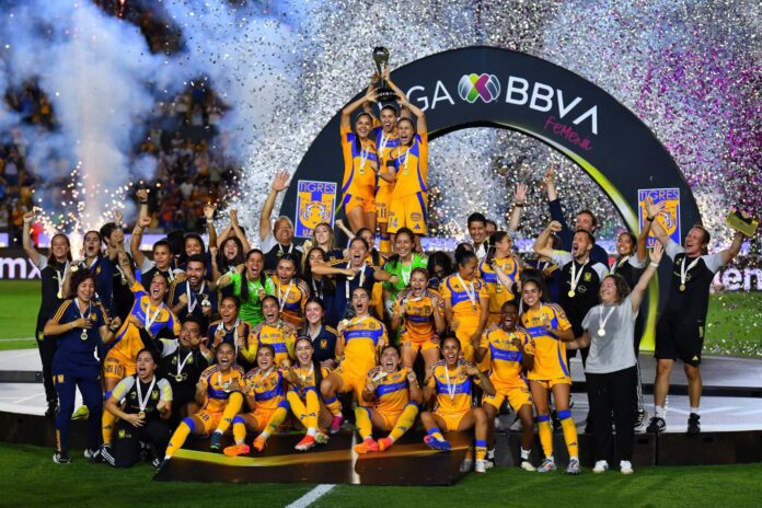 Tigres es el equipo más campeón de la Liga MX Femenil.