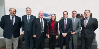 La presidenta electa Claudia Sheinbaum informó que este jueves se reunió con los directivos de la empresa Constellation Brands.