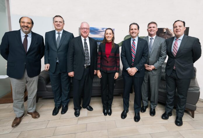 La presidenta electa Claudia Sheinbaum informó que este jueves se reunió con los directivos de la empresa Constellation Brands. La presidenta electa Claudia Sheinbaum informó que este jueves se reunió con los directivos de la empresa Constellation Brands.