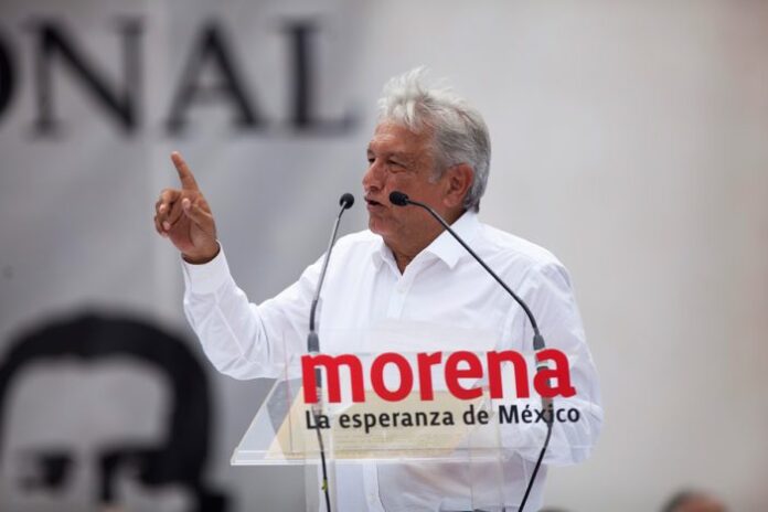 Renuncia presidente López Obrador a Morena Renuncia presidente López Obrador a Morena