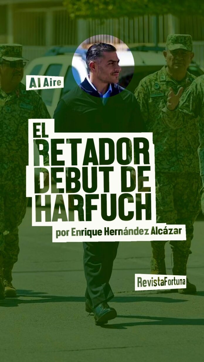 COLUMNA | Al Aire: El retador debut de Harfuch COLUMNA | Al Aire: El retador debut de Harfuch