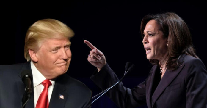 En el marco de las elecciones de 2024 en Estados Unidos, Kamala Harris, actual vicepresidenta, y Donald Trump, expresidente, se perfilan En el marco de las elecciones de 2024 en Estados Unidos, Kamala Harris, actual vicepresidenta, y Donald Trump, expresidente, se perfilan