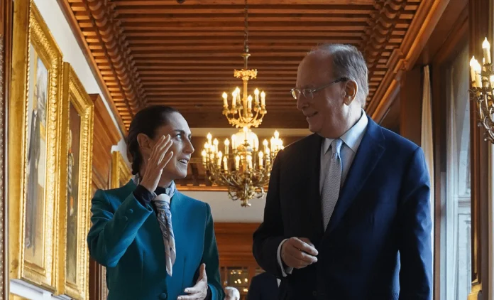 Sheinbaum y Larry Fink: México, terreno fértil para la inversión extranjera Sheinbaum y Larry Fink: México, terreno fértil para la inversión extranjera