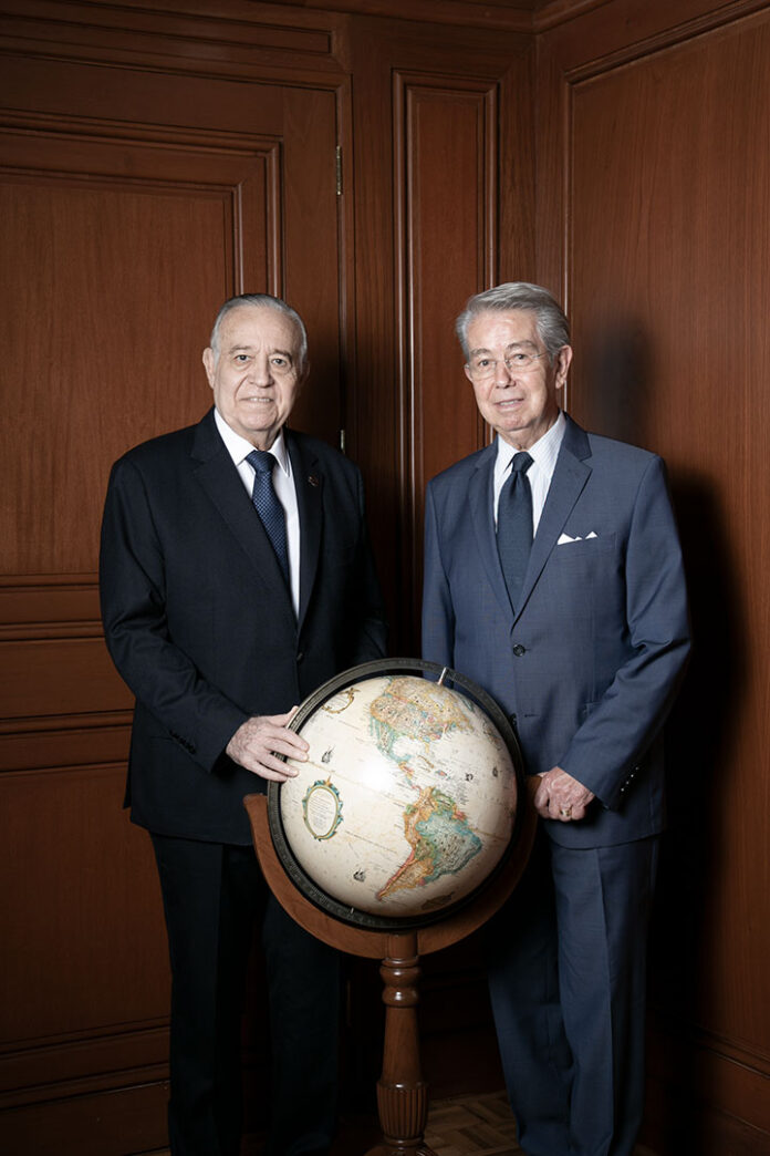 El presidente del COMCE, Valentín Díez Morodo y Sergio E. Contreras, presidente ejecutivo El presidente del COMCE, Valentín Díez Morodo y Sergio E. Contreras, presidente ejecutivo