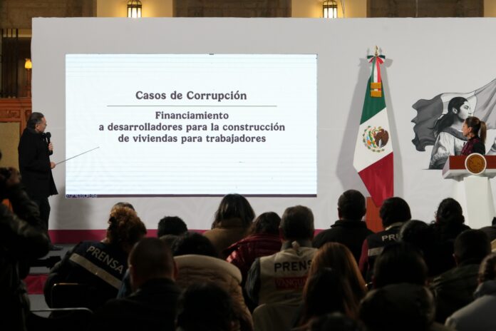 Corrupción en Infonavit: miles de viviendas inconclusas y recursos desviados; Sheinbaum ordena denuncias penales Corrupción en Infonavit: miles de viviendas inconclusas y recursos desviados; Sheinbaum ordena denuncias penales