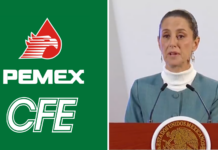 La presidenta destacó que estas modificaciones permitirán a CFE y Pemex fortalecerse como empresas públicas, en el caso de la última,