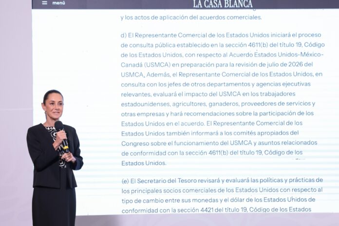 Sheinbaum desarma a Trump y analiza los decretos firmados: "No hay nada novedoso" Sheinbaum desarma a Trump y analiza los decretos firmados: "No hay nada novedoso"