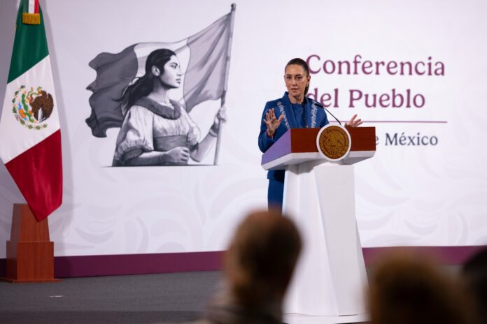 a presidenta Claudia Sheinbaum aclaró este miércoles que los sobrevuelos de drones estadounidenses en territorio mexicano forman parte de una colaboración bilateral y no representan ninguna violación a la soberanía nacional. a presidenta Claudia Sheinbaum aclaró este miércoles que los sobrevuelos de drones estadounidenses en territorio mexicano forman parte de una colaboración bilateral y no representan ninguna violación a la soberanía nacional.