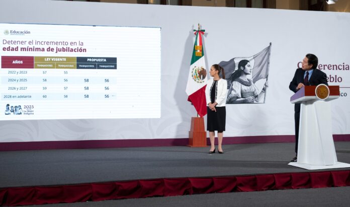 Sheinbaum anunció este miércoles el retiro de la iniciativa de reforma a diversas disposiciones de la Ley del ISSSTE, presentada el pasado 7 de febrero Sheinbaum anunció este miércoles el retiro de la iniciativa de reforma a diversas disposiciones de la Ley del ISSSTE, presentada el pasado 7 de febrero