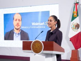 Javier Treviño, vicepresidente de Asuntos Corporativos de Walmart México y Centroamérica, anunció una inversión de 6 mil millones