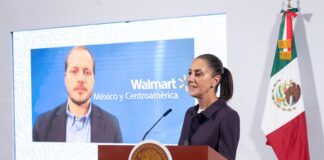 Javier Treviño, vicepresidente de Asuntos Corporativos de Walmart México y Centroamérica, anunció una inversión de 6 mil millones