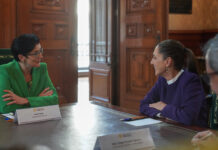 La presidenta Claudia Sheinbaum dio a conocer este martes detalles de su reunión del lunes con Jane Fraser, directora ejecutiva de Citigroup,